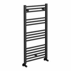Toreno Black W500 X H1000mm Heated Towel Rail -Dream Bathroom Shop 510 BS d2 460