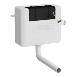 Toreno Cloakroom Suite Inc. Modern Toilet (White Gloss) -Dream Bathroom Shop FAC001 L1 460 1