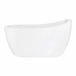 Toreno 1370 Small Modern Slipper Free Standing Bath -Dream Bathroom Shop GD8225 137 n d3 460
