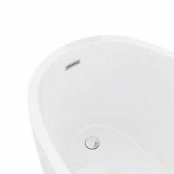 Toreno 1370 Small Modern Slipper Free Standing Bath -Dream Bathroom Shop GD8225 137 nd2 460