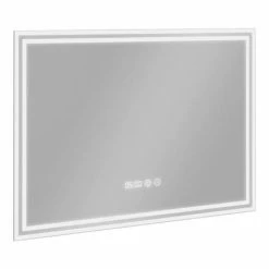 Toreno 700x500mm LED Illuminated Mirror Inc. Anti-Fog, Digital Clock & Touch Sensor - MIR009 5 Toreno 700x500mm LED Illuminated Mirror Inc. Anti-Fog, Digital Clock & Touch Sensor - MIR009 -Dream Bathroom Shop MIR009 D2 460