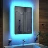 Toreno 500x700mm Ambient Colour Change LED Bluetooth Mirror Incl. Touch Sensor + Anti-Fog