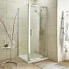 Toreno 8mm Square Pivot Door Shower Enclosure - Easy Fit