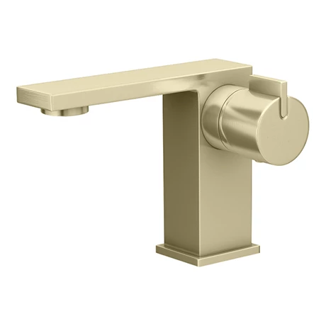Toreno Casa Mono Basin Mixer Tap Brushed Brass 1 Toreno Casa Mono Basin Mixer Tap Brushed Brass