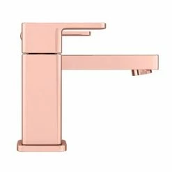 Toreno Modern Rose Gold Bath Filler Tap -Dream Bathroom Shop TRGBF n d3 460