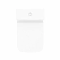 Toreno Square Rimless Close Coupled Toilet + Soft Close Seat -Dream Bathroom Shop TSRWC d4 460