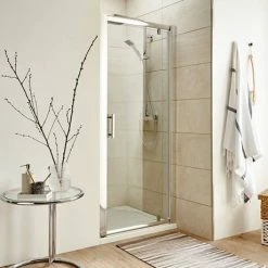 Toreno Pivot 8mm Easy Fit Shower Door -Dream Bathroom Shop TURPD nd1 460