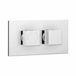Toreno Wall Mounted Waterfall Bath Filler + Concealed Thermostatic Valve -Dream Bathroom Shop TWMCTV n d4 460