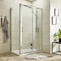 Dream Bathroom Shop 22 Dream Bathroom Shop -Dream Bathroom Shop Turin 8mm Sliding Shower Door d1 460